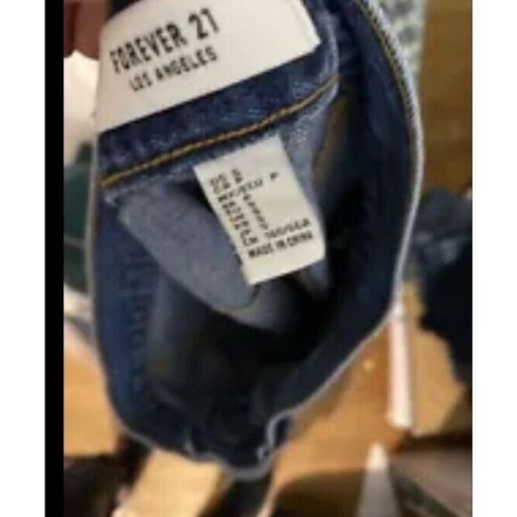 Forever 21 Women's Size‎ Small Denim Button Front Jean Skirt - Picture 4 of 6